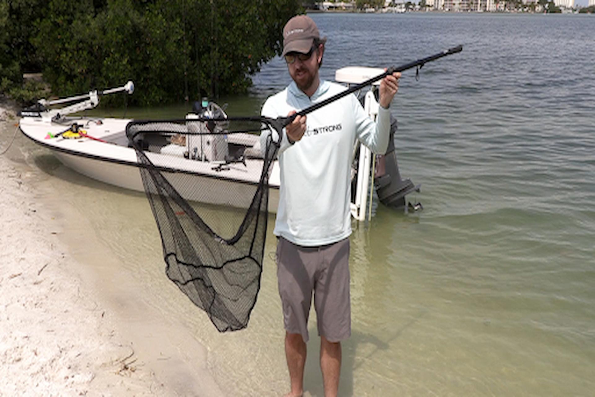 folding fishing net